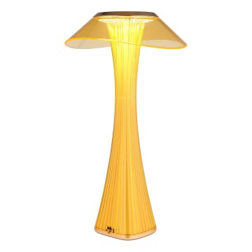 Globo - LED Aptumšojama, lādējama galda lampa LED/2,5W/3,7V 1200mAh 2700K/4500K/6500K zelta
