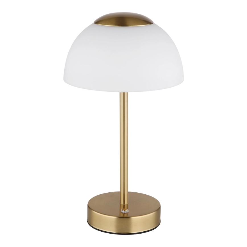 Globo - LED Aptumšojama, lādējama galda lampa LED/2,5W/5V 1800mAh 2700K/4000K/6500K misiņš
