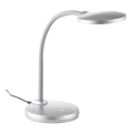 Globo - LED Aptumšojama pielāgojama skārienvadāma galda lampa LED/4,6W/230V sudraba