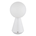 Globo - LED Aptumšojama skārienvadāma āra galda lampa LED/1,5W/5V 3000/4500/6500K 1800 mAh IP41 balta