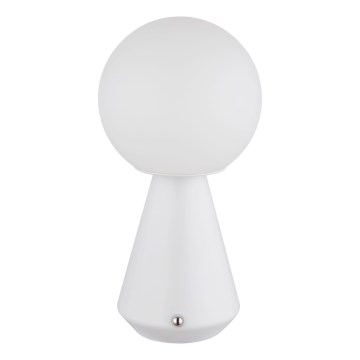 Globo - LED Aptumšojama skārienvadāma āra galda lampa LED/1,5W/5V 3000/4500/6500K 1800 mAh IP41 balta