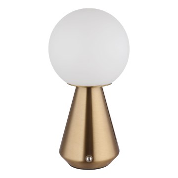 Globo - LED Aptumšojama skārienvadāma āra galda lampa LED/1,5W/5V 3000/4500/6500K 1800 mAh IP41 varš