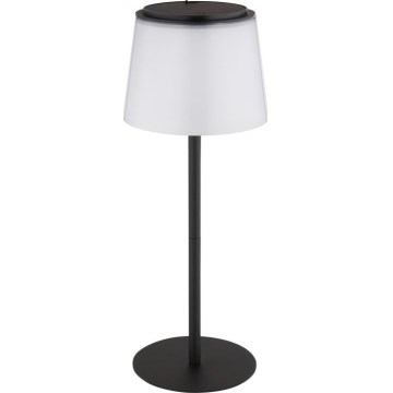 Globo - LED Aptumšojama skārienvadāma āra galda lampa LED/1,8W/5V IP44 1800 mAh melna/balta