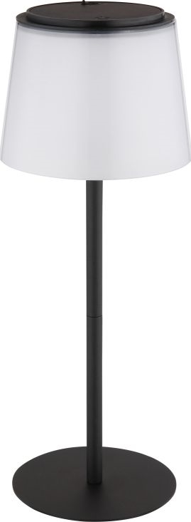 Globo - LED Aptumšojama skārienvadāma āra galda lampa LED/1,8W/5V IP44 1800 mAh melna/balta