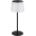 Globo - LED Aptumšojama skārienvadāma āra galda lampa LED/1,8W/5V IP44 1800 mAh melna/balta