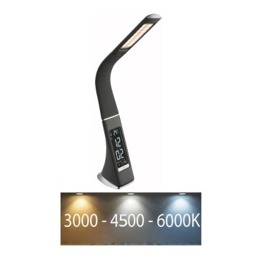 Globo - LED Aptumšojama skārienvadāma galda lampa ar ekrānu LED/6,5W/230V 3000/4500/5800K antracīta