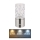 Globo - LED Aptumšojama skārienvadāma galda lampa LED/2,5W/3,7V 2700K/4000K/6500K 1800 mAh USB matēts hroms