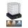 Globo - LED Aptumšojama skārienvadāma galda lampa LED/2,5W/3,7V 2700K/4000K/6500K 1800 mAh USB melna