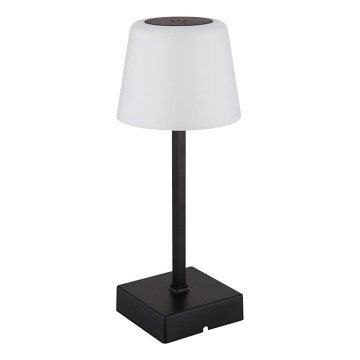 Globo - LED Aptumšojama skārienvadāma galda lampa LED/2W/5V 3000/4500/6500K 800 mAh melna