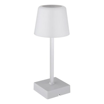 Globo - LED Aptumšojama skārienvadāma galda lampa LED/2W/5V 3000/4500/6500K 800 mAh sudraba