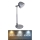 Globo - LED Aptumšojama skārienvadāma galda lampa LED/7,5W/230V 3000K/4000K/6500K pelēka
