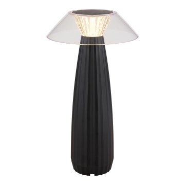 Globo - LED Aptumšojama uzlādējama skārienvadāma galda lampa LED/1W/3,7V 3000K 1200mAh melna