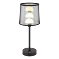 Globo - LED Aptumšojama uzlādējama skārienvadāma galda lampa LED/2,5W/3,7V 2700/4000/6500K 1800 mAh melna