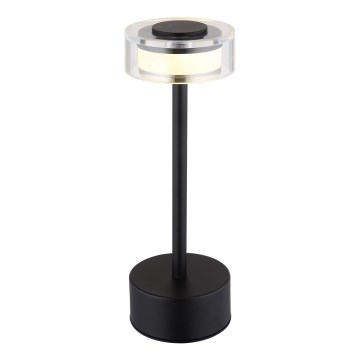 Globo - LED Aptumšojama uzlādējama skārienvadāma galda lampa LED/2,5W/3,7V 2700/4000/6500K 1800mAh melna