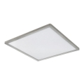 Globo - LED Aptumšojama vannas istabas griestu lampa LED/18W/230V 29,4x29,4 cm IP44 matēts hroms