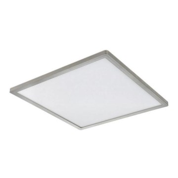 Globo - LED Aptumšojama vannas istabas griestu lampa LED/18W/230V 29,4x29,4 cm IP44 matēts hroms