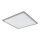 Globo - LED Aptumšojama vannas istabas griestu lampa LED/18W/230V 29,4x29,4 cm IP44 matēts hroms