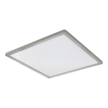 Globo - LED Aptumšojama vannas istabas griestu lampa LED/24W/230V 42x42 cm IP44 matēts hroms