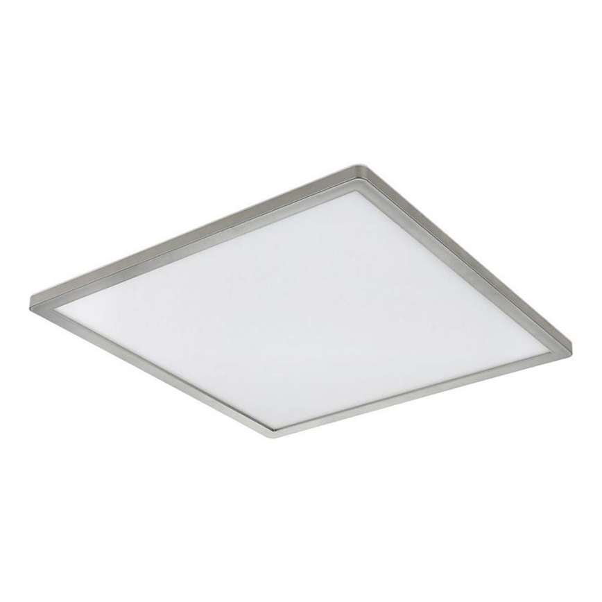 Globo - LED Aptumšojama vannas istabas griestu lampa LED/24W/230V 42x42 cm IP44 matēts hroms