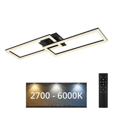Globo - LED Aptumšojama virsapmetuma lustra LED/24W/230V 2700-6000K + tālvadības pults