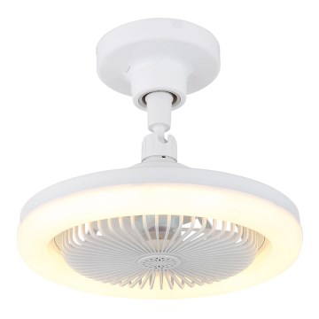 Globo - LED aptumšojams griestu ventilators LED/20W/230V 3000-6500K balts + tālvadības pults