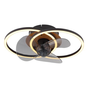 Globo - LED Aptumšojams griestu ventilators LED/24W/230V 2700-6500K + tālvadības pults
