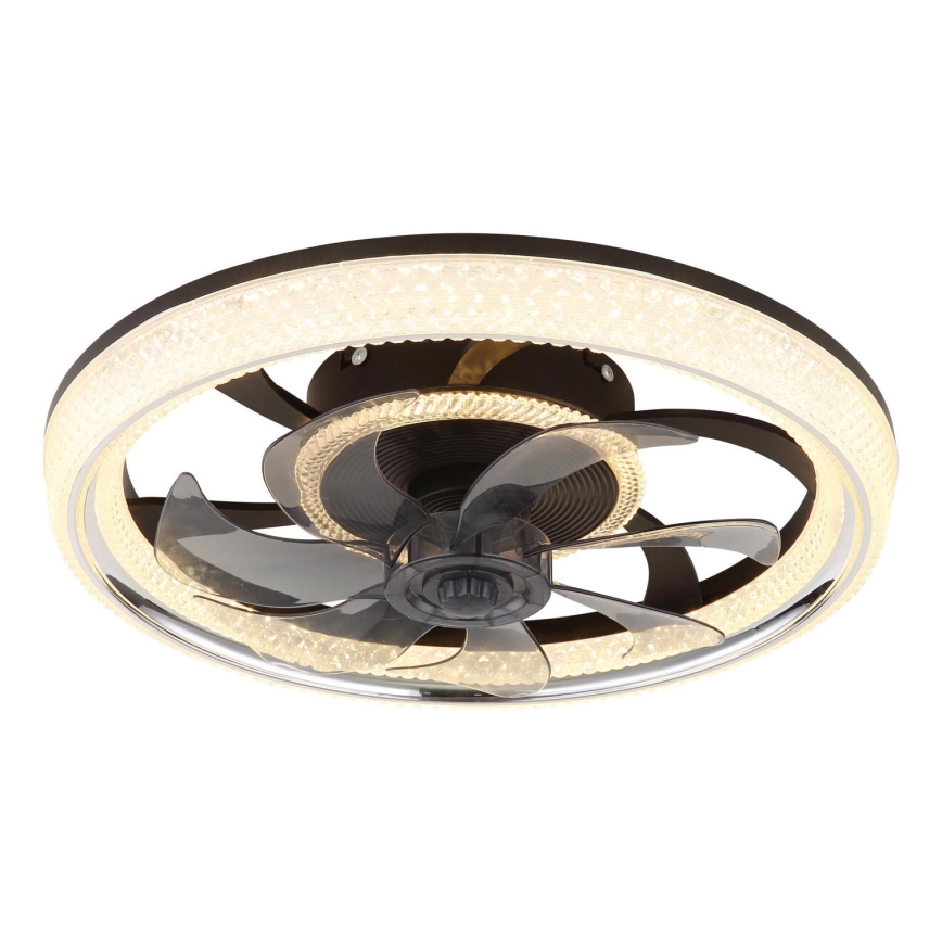 Globo - LED Aptumšojams griestu ventilators LED/30W/230V 2700-6000K + tālvadības pults