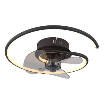 Globo - LED Aptumšojams griestu ventilators LED/30W/230V 2700-6500K + tālvadības pults