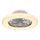 Globo - LED Aptumšojams griestu ventilators LED/40W/230V 3000-6500K + tālvadības pults