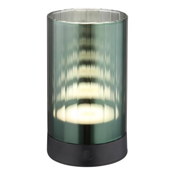 Globo - LED Āra aptumšojama uzlādējams skārienvadāma galda lampa LED/2W/3,7V 2700/4000/6500K 1200mAh IP44 zaļa