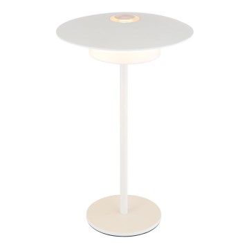 Globo - LED Āra uzlādējama skārienvadāma galda lampa LED/3W/3,7V 1800/2700/3000K IP44 1800 mAh balta