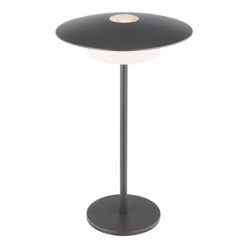 Globo - LED Āra uzlādējama skārienvadāma galda lampa LED/3W/3,7V 1800/2700/3000K IP44 1800 mAh pelēka