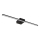 Globo - LED Attēla lampa LED/12W/230V 61,5 cm melna