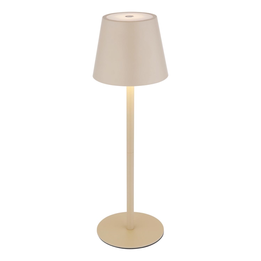 Globo - LED dimējama skārienvadāma uzlādējama āra galda lampa, 3W/5V, 3000/4000/5000K, IP54, 1800 mAh