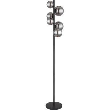 Globo - LED Grīdas stāvlampa 6xG9/3,5W/230V dūmakains/melna