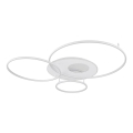 Globo - LED griestu gaismeklis ar regulējamu spilgtumu LED/70W/230V 2700-6500K 105x26,5 cm sudraba + ar tālvadības pulti