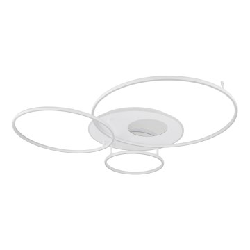 Globo - LED griestu gaismeklis ar regulējamu spilgtumu LED/70W/230V 2700-6500K 105x26,5 cm sudraba + ar tālvadības pulti