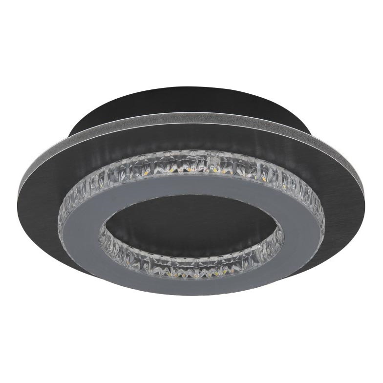 Globo - LED griestu gaismeklis LED/12W/230V 3000/4000/6500K Ø 20 cm antracīts