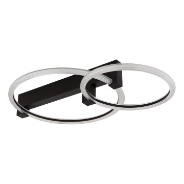 Globo - LED griestu gaismeklis LED/24W/230V 3000K 58x38 cm melns