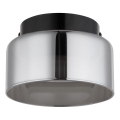 Globo - LED Griestu lampa 1xGX53/6W/230V d. 13 cm dūmakains/melna