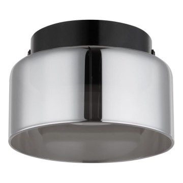 Globo - LED Griestu lampa 1xGX53/6W/230V d. 13 cm dūmakains/melna