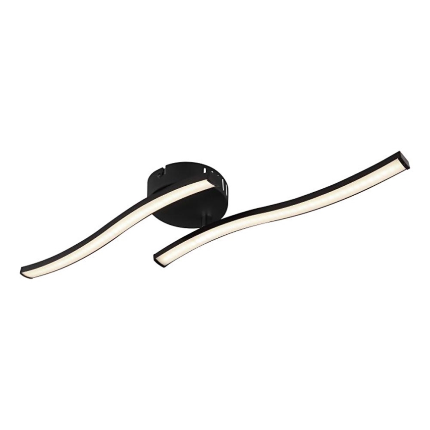 Globo - LED Griestu lampa 2xLED/6W/230V melna