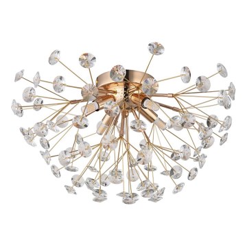 Globo - LED Griestu lampa 4xG9/3,5W/230V d. 45 cm zelta