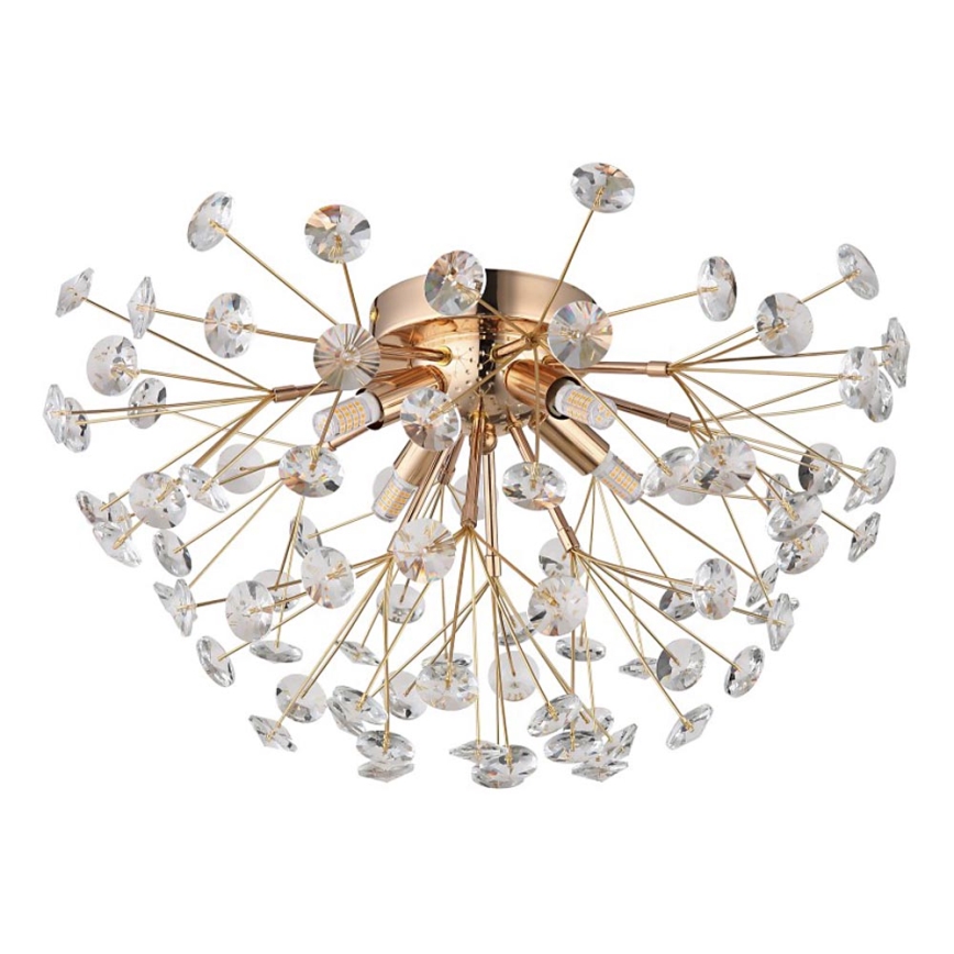 Globo - LED Griestu lampa 4xG9/3,5W/230V d. 45 cm zelta