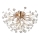 Globo - LED Griestu lampa 4xG9/3,5W/230V d. 45 cm zelta