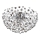 Globo - LED Griestu lampa 6xG9/3,5W/230V d. 60 cm spīdīgi hromēts