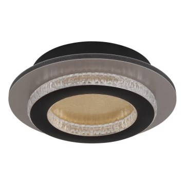 Globo - LED griestu lampa LED/12W/230V 3000/4000/6500K Ø 20 cm melna