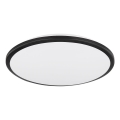 Globo - LED Griestu lampa LED/18W/230V 3000K d. 35 cm melna