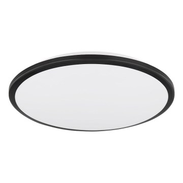 Globo - LED Griestu lampa LED/18W/230V 3000K d. 35 cm melna