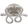 Globo - LED Griestu lampa LED/24W/230V 2700/4000/6000K d. 26 cm matēts hroms